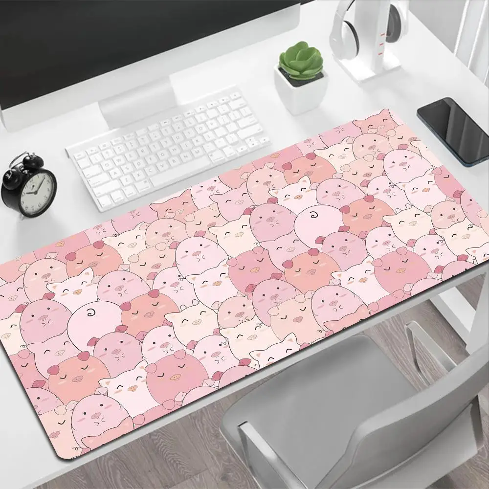 Large Mouse Pad XXL1200x600mm Pink Cute Pig Non-slip Rubber Pink Art Mouse Pads with Pattern Suitable for Work and Game Home
Large Mouse Pad XXL1200x600mm Pink Cute Pig Non-slip Rubber Pink Art Mouse Pads with Pattern Suitable for Work and Game Home