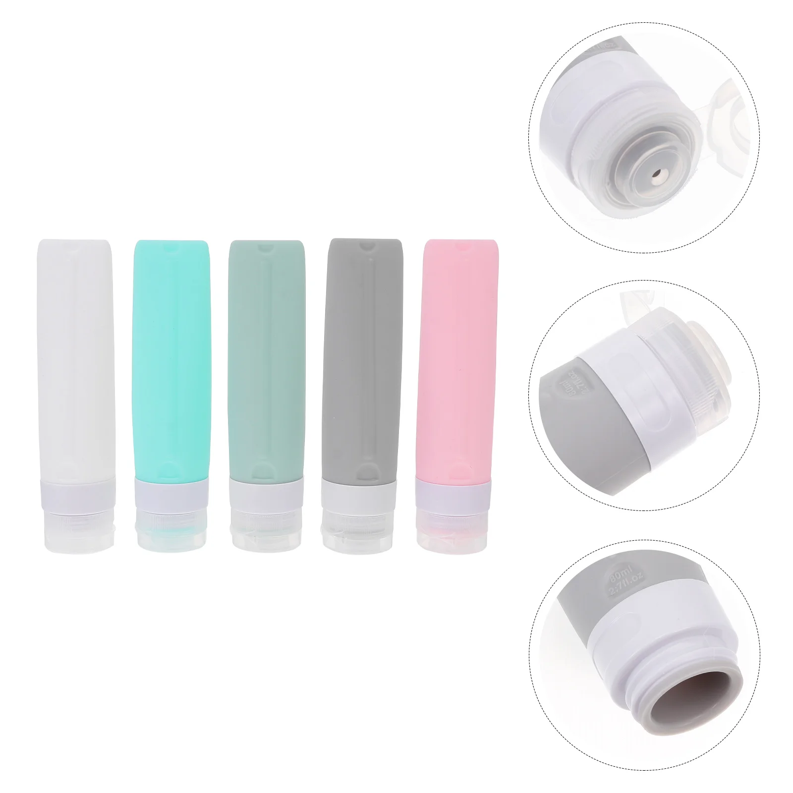 Spray Silica Gel Travel Soap Container Empty Cosmetics Squeeze Foam Dispenser Bottles Reusable Refillable Leak Proof Portable
Spray Silica Gel Travel Soap Container Empty Cosmetics Squeeze Foam Dispenser Bottles Reusable Refillable Leak Proof Portable