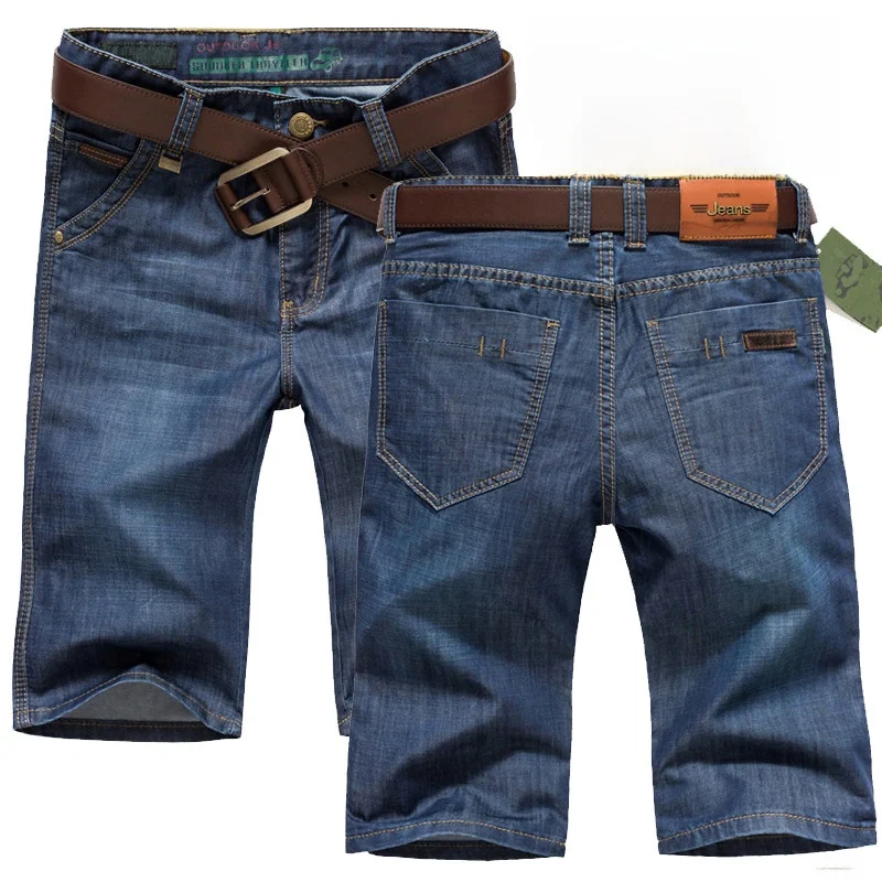 Loose Casual Men's Denim Shorts Thin Summer Five-Point Pants Straight Leg High Waist Zipper Fly Cotton Youthful Style
Loose Casual Men's Denim Shorts Thin Summer Five-Point Pants Straight Leg High Waist Zipper Fly Cotton Youthful Style