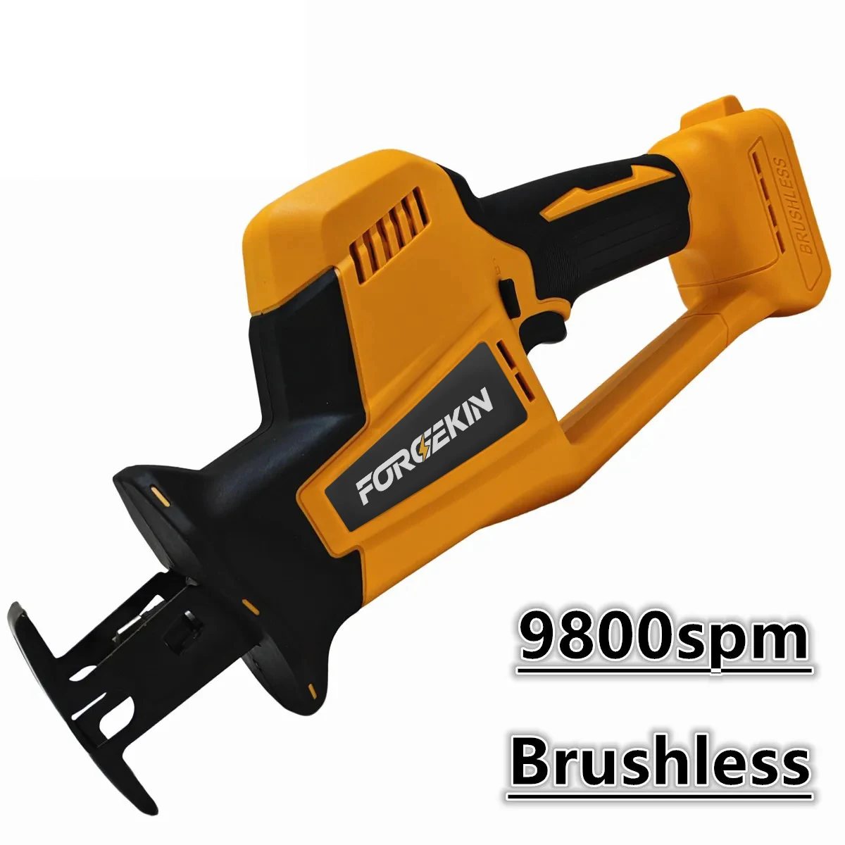 FORGEKIN20V Brushless Reciprocating Saw Adjustable Speed Electric Saws Wood Metal PVC Pipe Power Tool For DEWALT battery PIN
FORGEKIN20V Brushless Reciprocating Saw Adjustable Speed Electric Saws Wood Metal PVC Pipe Power Tool For DEWALT battery PIN
