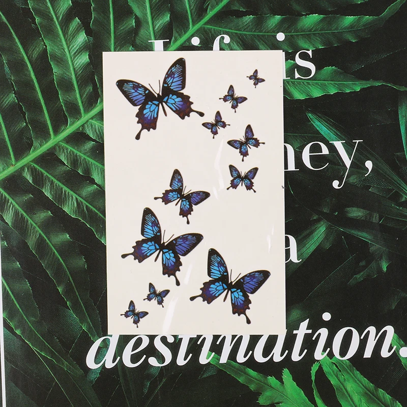 Fashion Women 3D Butterfly Temporary Tattoo Sticker Body Leg Arm Art Tatoo Decor
Fashion Women 3D Butterfly Temporary Tattoo Sticker Body Leg Arm Art Tatoo Decor