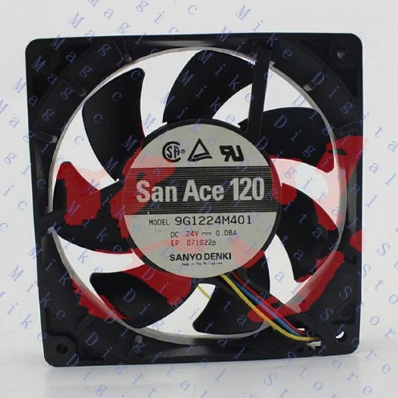 H One For SANYO New SAN ACE120 9G1224M401 24V 0.08A Cooling Fan
H One For SANYO New SAN ACE120 9G1224M401 24V 0.08A Cooling Fan