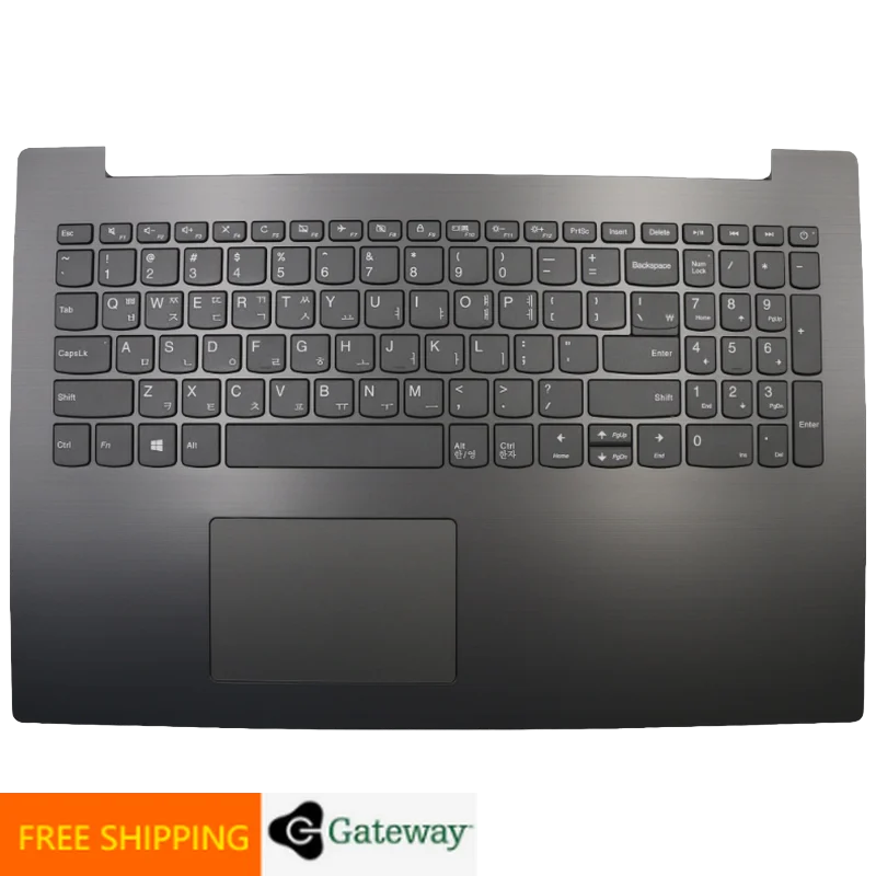 KR Korean Iron Gray Keyboard Upper Case Palmrest Shell Cover For Lenovo Ideapad 330 15 15IKB 15IGM 15AST 5CB0R16567
KR Korean Iron Gray Keyboard Upper Case Palmrest Shell Cover For Lenovo Ideapad 330 15 15IKB 15IGM 15AST 5CB0R16567