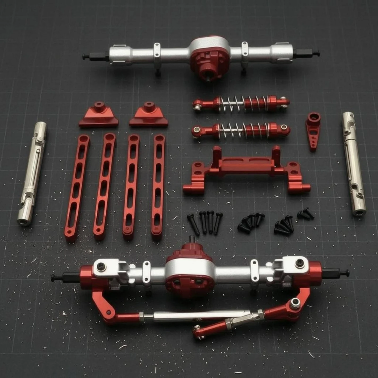 1:12 Rc Axle Kit Upgrade 1:12 Scale Axle Kit Vehicle Parts Steering Arm High Strength
1:12 Rc Axle Kit Upgrade 1:12 Scale Axle Kit Vehicle Parts Steering Arm High Strength