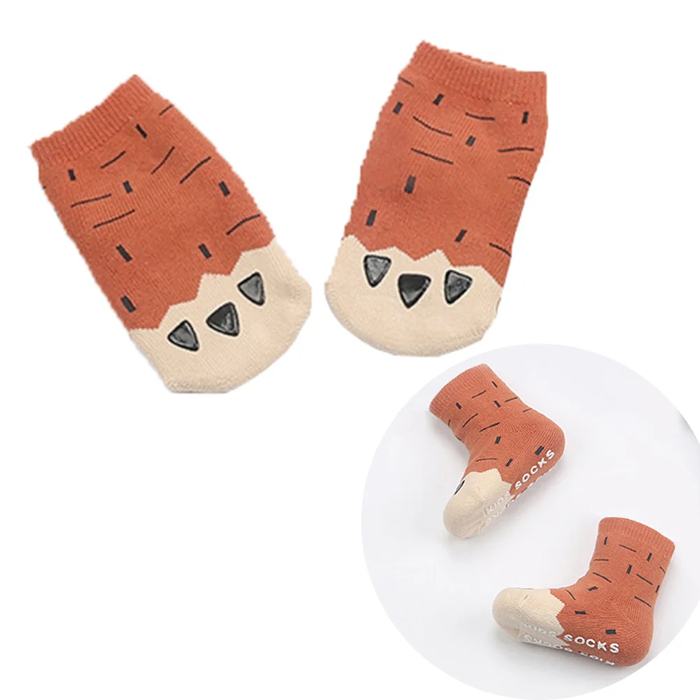 Warm Winter Baby Boy Socks Bear's Paws Cartoon Design Anti Floor Sock Size (Brown) baby socks baby floor sock
Warm Winter Baby Boy Socks Bear's Paws Cartoon Design Anti Floor Sock Size (Brown) baby socks baby floor sock