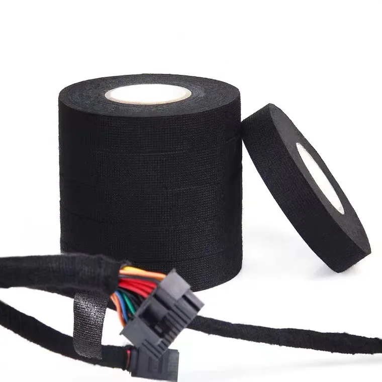 Electrical Tape Heat-resistant Harness Bundle Insulation Auto Wiring Fabric Cloth Wrap Waterproof Cable Organizer Adhesive Tapes
Electrical Tape Heat-resistant Harness Bundle Insulation Auto Wiring Fabric Cloth Wrap Waterproof Cable Organizer Adhesive Tapes