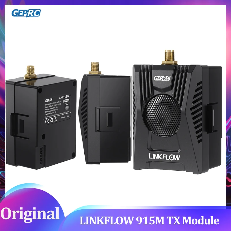 GEPRC LINKFLOW 915M TX Module Long Range Flight 868/915MHz ExpressLRS 3.5 DIY RC FPV Quadcopter Freestyle Drone Parts
GEPRC LINKFLOW 915M TX Module Long Range Flight 868/915MHz ExpressLRS 3.5 DIY RC FPV Quadcopter Freestyle Drone Parts