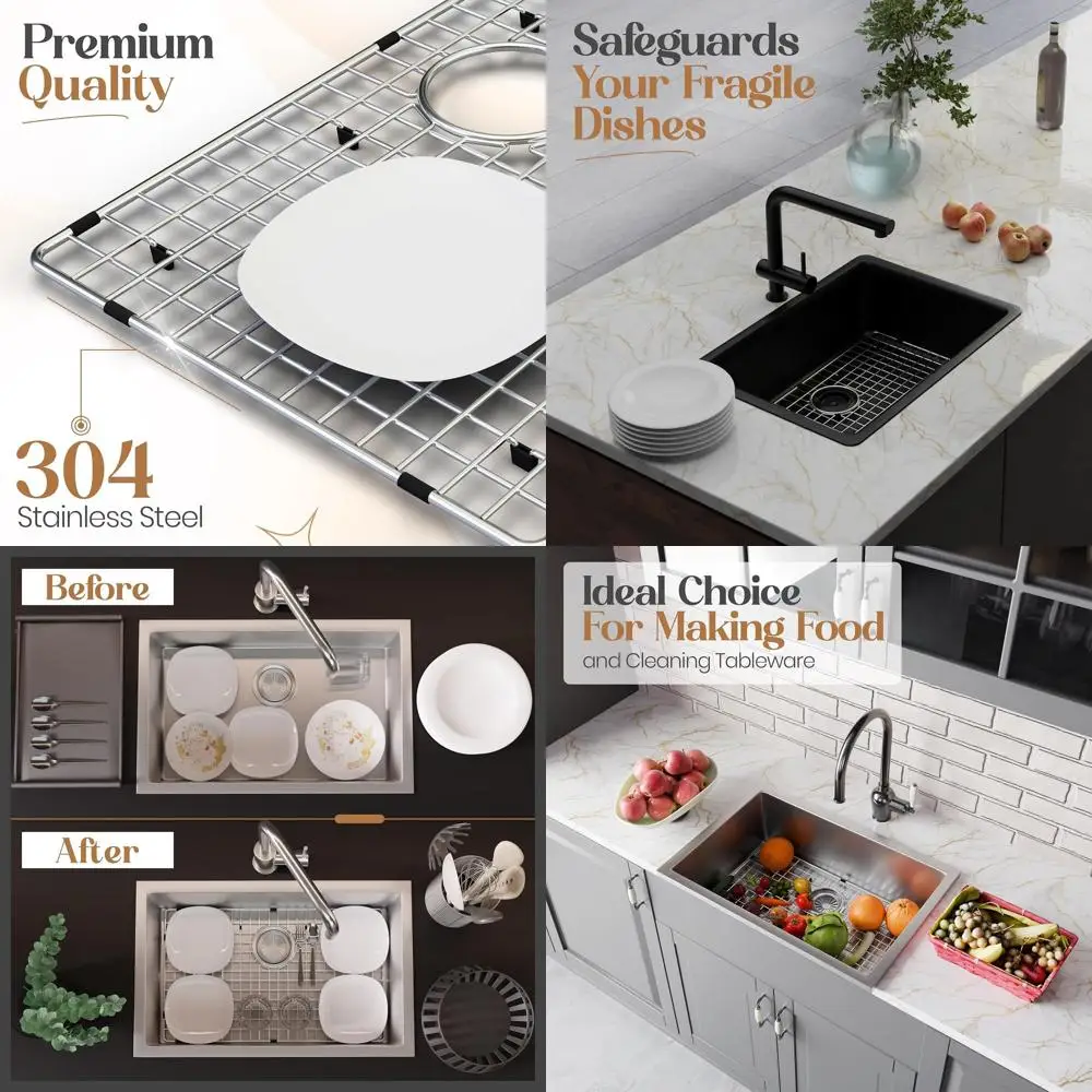 Сетка для одинарной мойки 33 Super Single Sink Grid - 28.12 x 14.31 - Прочная нержавеющая сталь или для повышения эффективности
Сетка для одинарной мойки 33 Super Single Sink Grid - 28.12 x 14.31 - Прочная нержавеющая сталь или для повышения эффективности