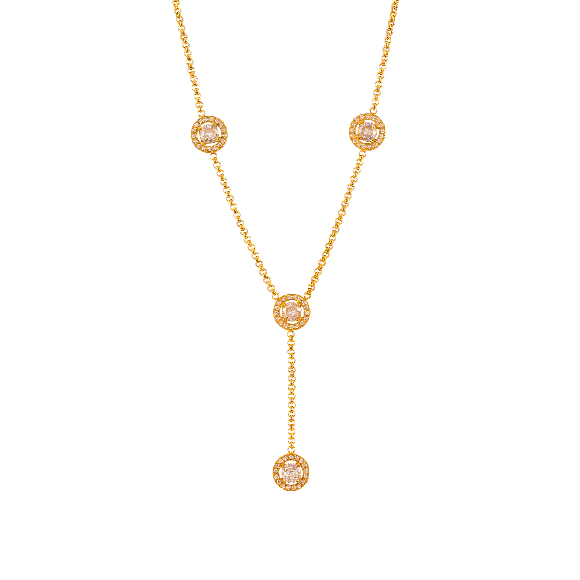 Fashionable and simple hollow medallion zircon pendant necklace Luxury titanium steel gold-plated temperament jewelry
Fashionable and simple hollow medallion zircon pendant necklace Luxury titanium steel gold-plated temperament jewelry