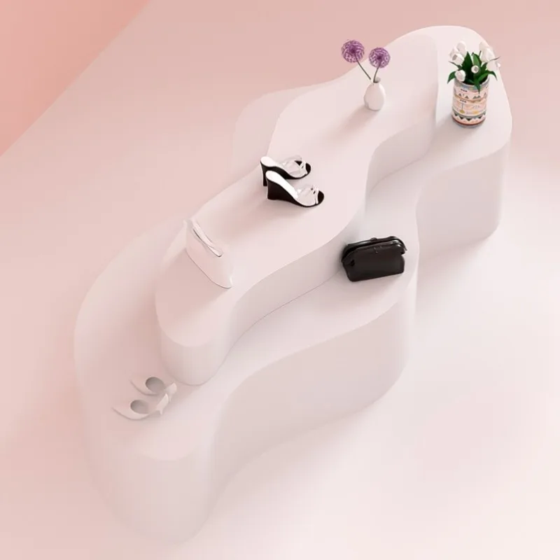 S-shaped M-shaped mid-island cabinet special-shaped display rack, window decoration, shoe display stand, paint baking table, cur
S-shaped M-shaped mid-island cabinet special-shaped display rack, window decoration, shoe display stand, paint baking table, cur