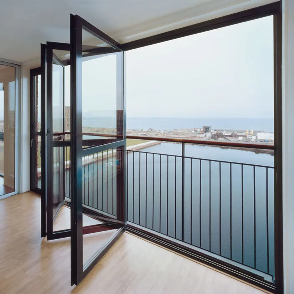 Windproof and Rainproof Balcony Folding Door Affordable Accordion Folding Doors Save Space Double Layer Glass Fold Up Doors
Windproof and Rainproof Balcony Folding Door Affordable Accordion Folding Doors Save Space Double Layer Glass Fold Up Doors