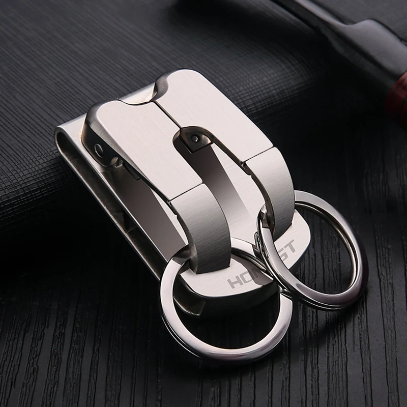 Luxury Key Chain Stainless Steel Men Waist Belt Car Keychain Hanging for Key Ring Holder Jewelry Husband Male Gift Dropshipping
Luxury Key Chain Stainless Steel Men Waist Belt Car Keychain Hanging for Key Ring Holder Jewelry Husband Male Gift Dropshipping