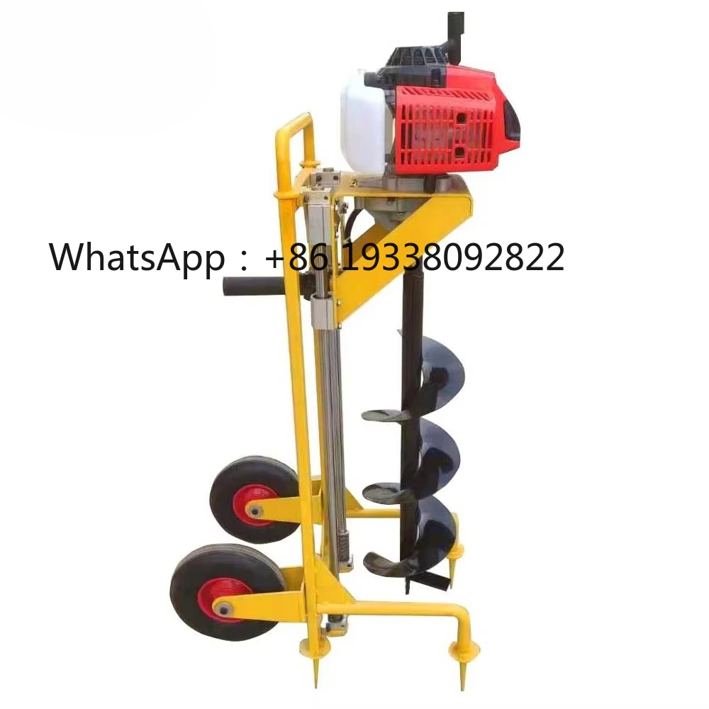 WKJ-25 Engine 3HP Manual Hole Earth Auger Drill Machine with 750mm Digging Depth and 40-250mm Auger Diameter
WKJ-25 Engine 3HP Manual Hole Earth Auger Drill Machine with 750mm Digging Depth and 40-250mm Auger Diameter