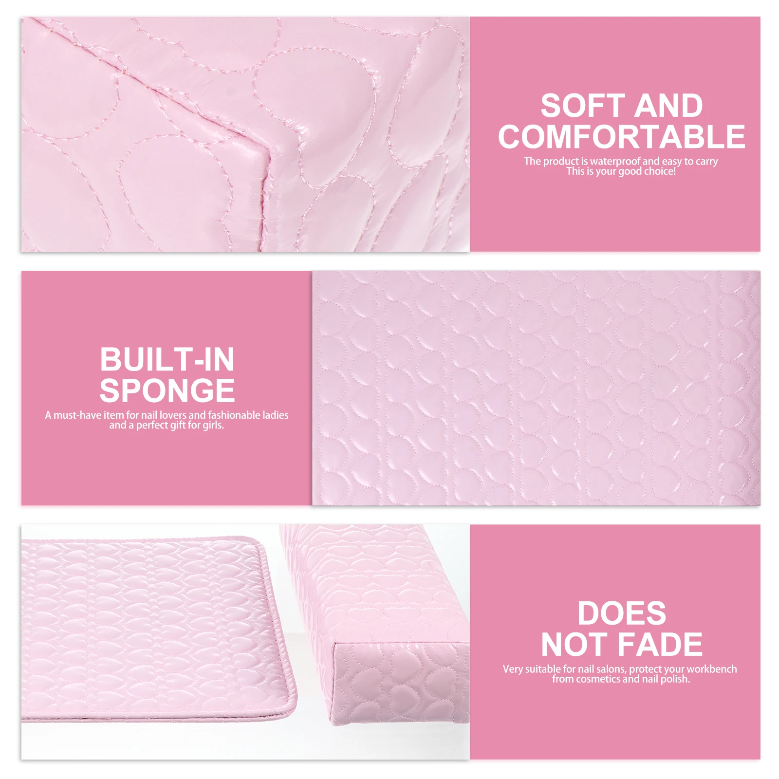 2Pcs Nail Wrist Rest Pillow Hand Cushion Manicure Care Pad for Clean Tidy Nail Polish At Home Or Salon
2Pcs Nail Wrist Rest Pillow Hand Cushion Manicure Care Pad for Clean Tidy Nail Polish At Home Or Salon