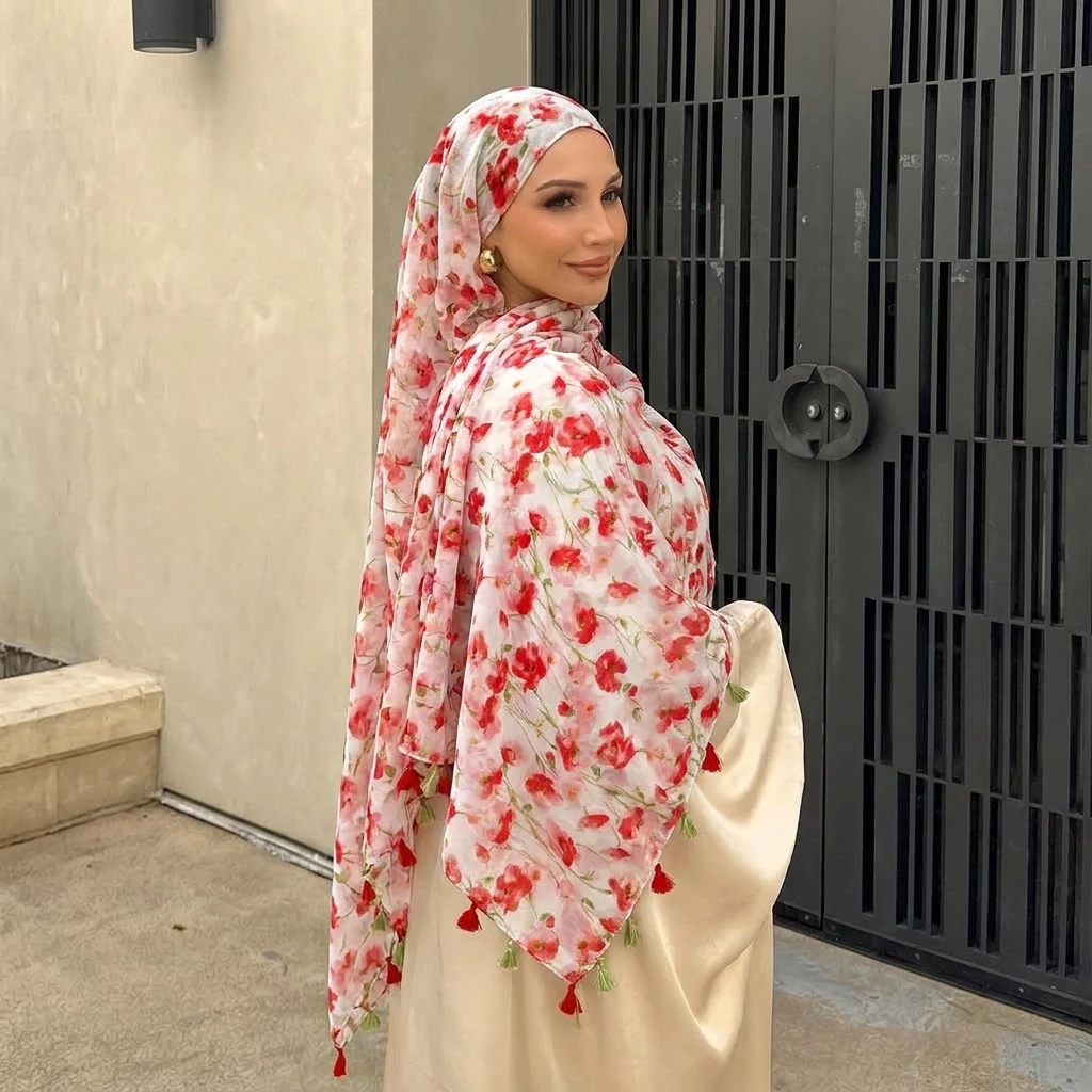 2026 New Fashion Summer Women Scarf Bohemia Flower Beach Hijab Shawls and Wraps Female Foulard Echarpe Designer Pashmina Bandana
2026 New Fashion Summer Women Scarf Bohemia Flower Beach Hijab Shawls and Wraps Female Foulard Echarpe Designer Pashmina Bandana