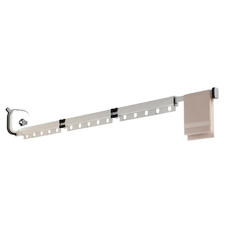 AT43-Telescopic Clothes Rack Foldable Clothes Rack Aluminum Alloy Wall-Mounted Home Use Clothes Rack
AT43-Telescopic Clothes Rack Foldable Clothes Rack Aluminum Alloy Wall-Mounted Home Use Clothes Rack