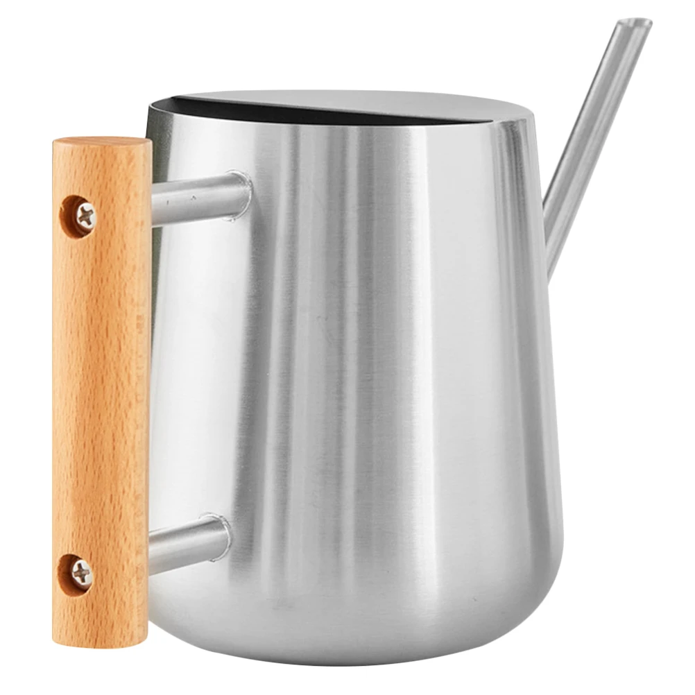 Stainless Steel Watering Can 900ML Durable Wood Handle Indoor Outdoor Plants Flower Garden Handheld Pot Long Spout Gardening
Stainless Steel Watering Can 900ML Durable Wood Handle Indoor Outdoor Plants Flower Garden Handheld Pot Long Spout Gardening