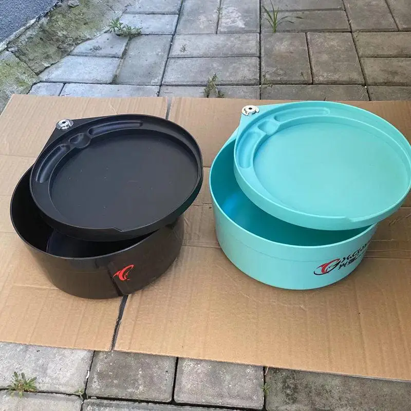 Strong Magnetic One-Line Fishing Bait Dish Black Pit General Fishing Bait Box Floating Water Scatter Gun Bait Basin
Strong Magnetic One-Line Fishing Bait Dish Black Pit General Fishing Bait Box Floating Water Scatter Gun Bait Basin