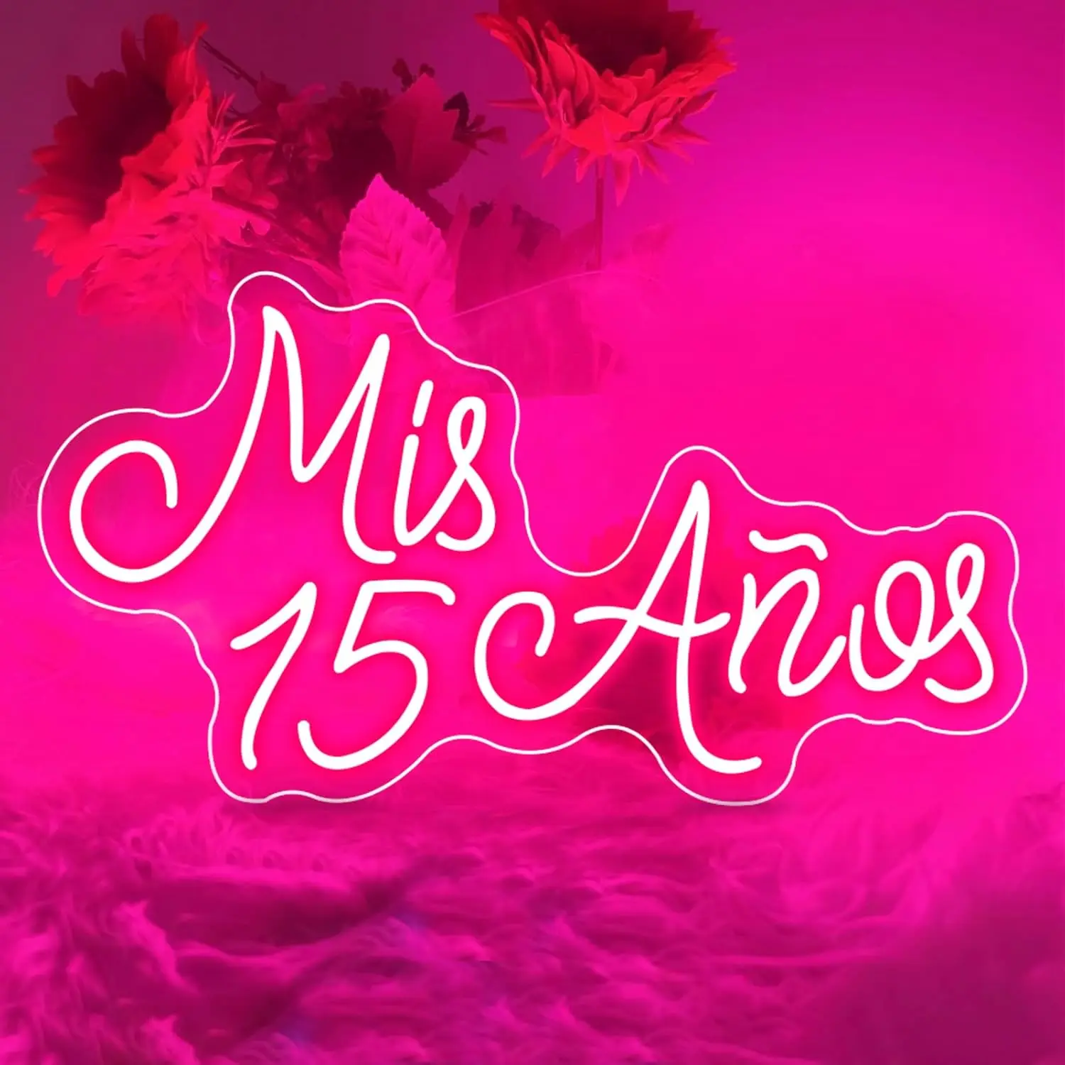 Mis 15 Años Neon Sign 15th Birthday Party Neon Light USB Dimmable Spanish for Mis Quince Party Party Decor Gifts for Ceremony
Mis 15 Años Neon Sign 15th Birthday Party Neon Light USB Dimmable Spanish for Mis Quince Party Party Decor Gifts for Ceremony