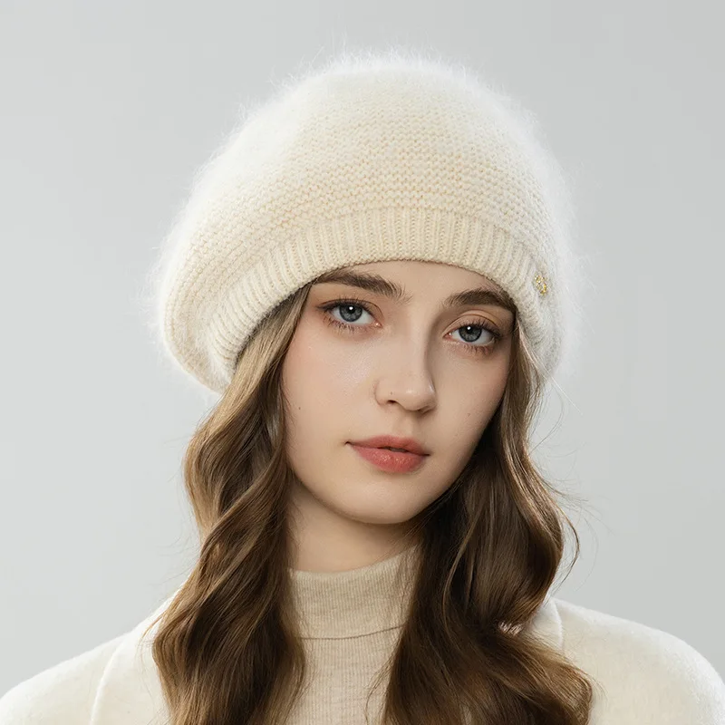 Winter Hat Women Beret Angora Knit Double Warm Accessory For Skiing Autumn Outdoor Sports Cycling
Winter Hat Women Beret Angora Knit Double Warm Accessory For Skiing Autumn Outdoor Sports Cycling
