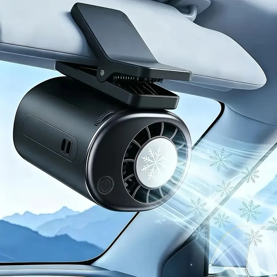 Portable Silent Fan, Car Fan with LED Display, 360 Degree Rotatable, Adjustable Wind Speed 1-99, Compact And Lightweight, Suita
Portable Silent Fan, Car Fan with LED Display, 360 Degree Rotatable, Adjustable Wind Speed 1-99, Compact And Lightweight, Suita
