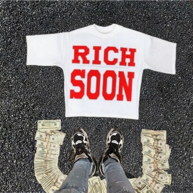 Футболка в летнем тренде в стиле ретро с буквенным принтом из чистого хлопка, повседневная свободная мужская и женская футболка с круглым вырезом, уличная, готическая, панк, с короткими рукавами
Футболка в летнем тренде в стиле ретро с буквенным принтом из чистого хлопка, повседневная свободная мужская и женская футболка с круглым вырезом, уличная, готическая, панк, с короткими рукавами