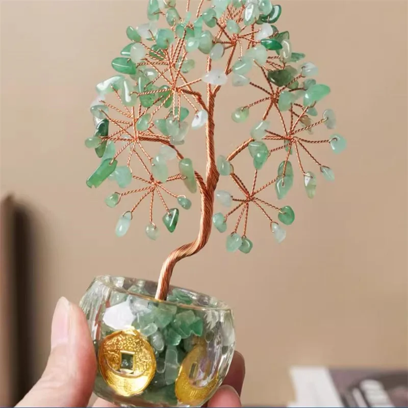 Crystal Wealth Tree Wealth Tree Home Decoration Ornaments Christmas Decorations Office desk decorations
Crystal Wealth Tree Wealth Tree Home Decoration Ornaments Christmas Decorations Office desk decorations