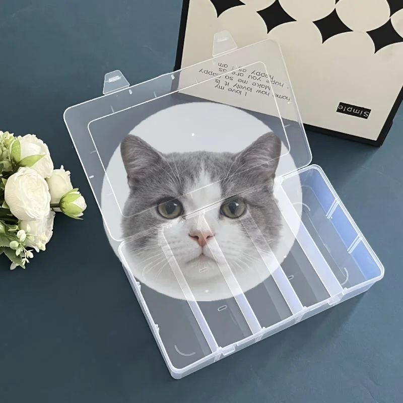 High qualityHardware Tool Storage Box 5 Grid Transparent Screw Organizer Shockproof for Small Parts Construction Repair Use
High qualityHardware Tool Storage Box 5 Grid Transparent Screw Organizer Shockproof for Small Parts Construction Repair Use