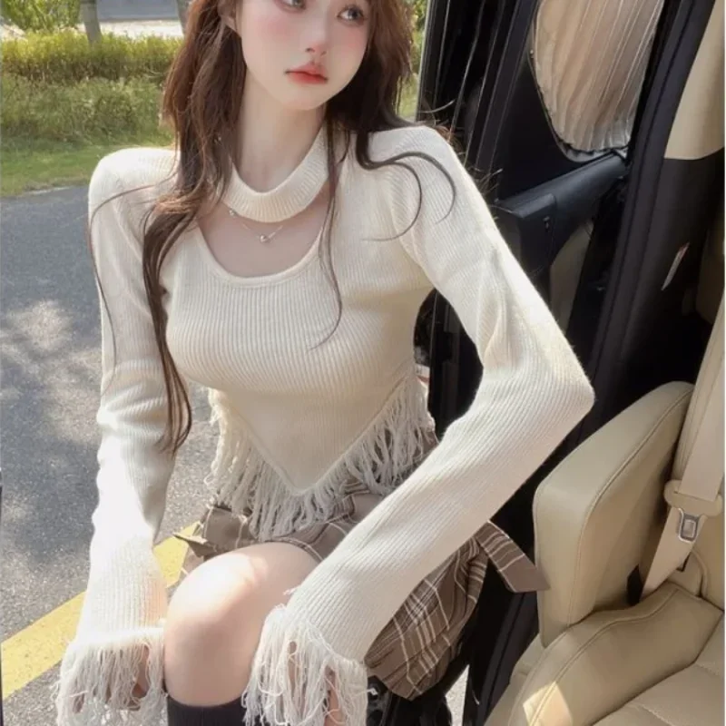 Top Female Plain Slim Pulovers Women's Long Sleeve T-shirt Clothing Trending Clearance Korean Fashion One Pieces Style Tee Z802
Top Female Plain Slim Pulovers Women's Long Sleeve T-shirt Clothing Trending Clearance Korean Fashion One Pieces Style Tee Z802