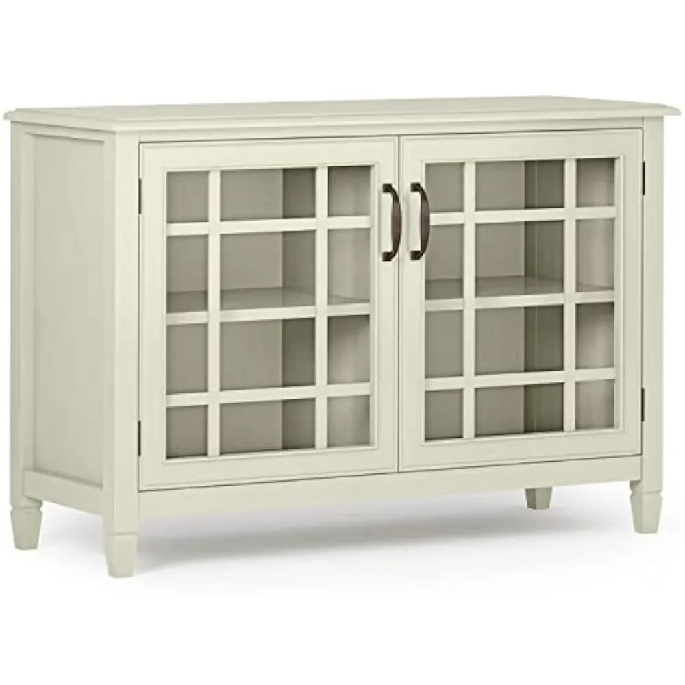 Wood 46 Inch Wide Traditional Low Storage Cabinet In Antique White,for The Living Room, Entryway And Family Room|
Wood 46 Inch Wide Traditional Low Storage Cabinet In Antique White,for The Living Room, Entryway And Family Room|