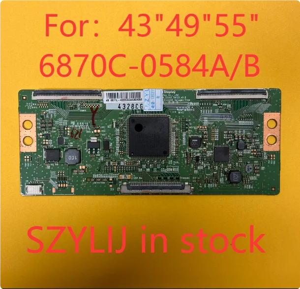 Хорошее качество для логической платы 6870C-0584B V16 55UHD TM120 6870C-0584A, 43, 49, 55 дюймов.
Хорошее качество для логической платы 6870C-0584B V16 55UHD TM120 6870C-0584A, 43, 49, 55 дюймов.