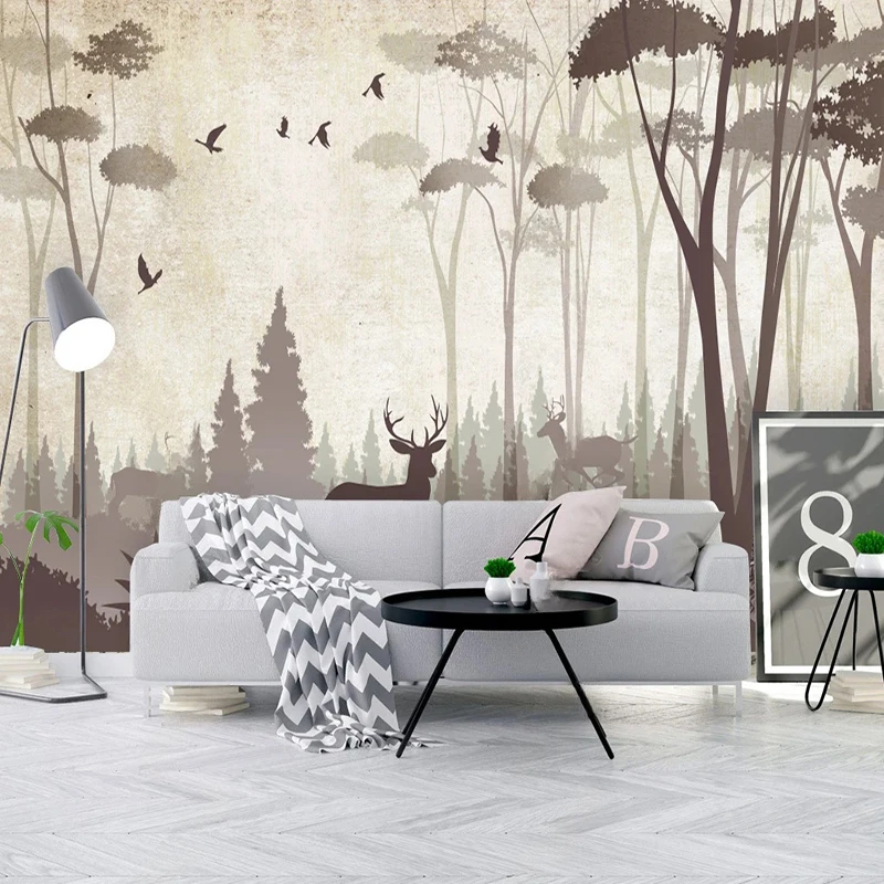 Custom 3D Wallpaper Nordic Hand-painted Cartoon Big Tree Elk Farm Wall Murals Living Room TV Background Wall Papers Home Decor
Custom 3D Wallpaper Nordic Hand-painted Cartoon Big Tree Elk Farm Wall Murals Living Room TV Background Wall Papers Home Decor