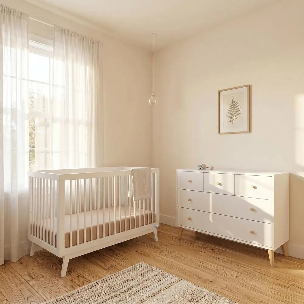 Baby Harmony Nursery Set, urniture Set. Baby Crib and Drer Combo. Soho 3-in-1 Convertible Crib and Austin 5 Der Nursery Drer. Wh
Baby Harmony Nursery Set, urniture Set. Baby Crib and Drer Combo. Soho 3-in-1 Convertible Crib and Austin 5 Der Nursery Drer. Wh