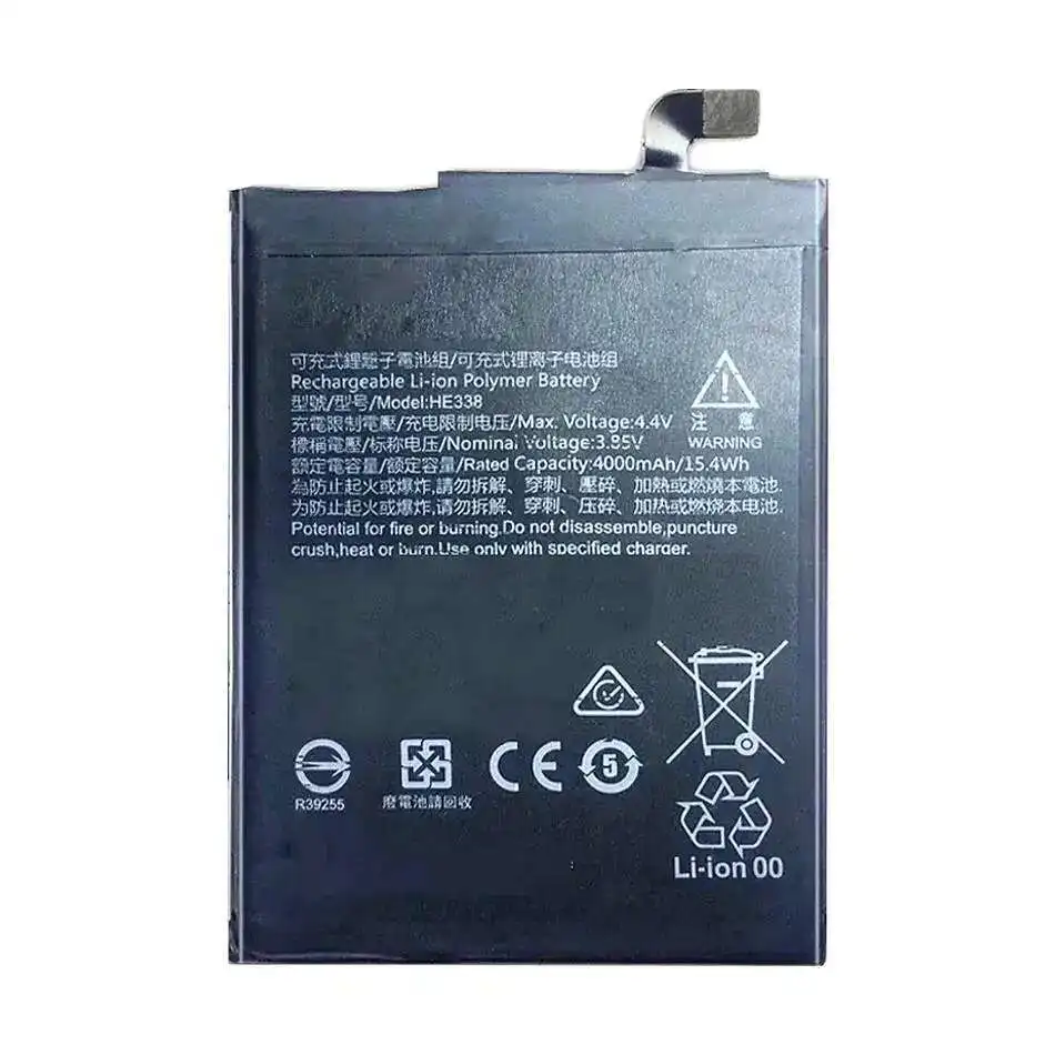 4000mAh HE338 Mobile Phone Battery For Nokia 2 Nokia2 Long-Lasting Performance Good Low-Temperature Performance
4000mAh HE338 Mobile Phone Battery For Nokia 2 Nokia2 Long-Lasting Performance Good Low-Temperature Performance