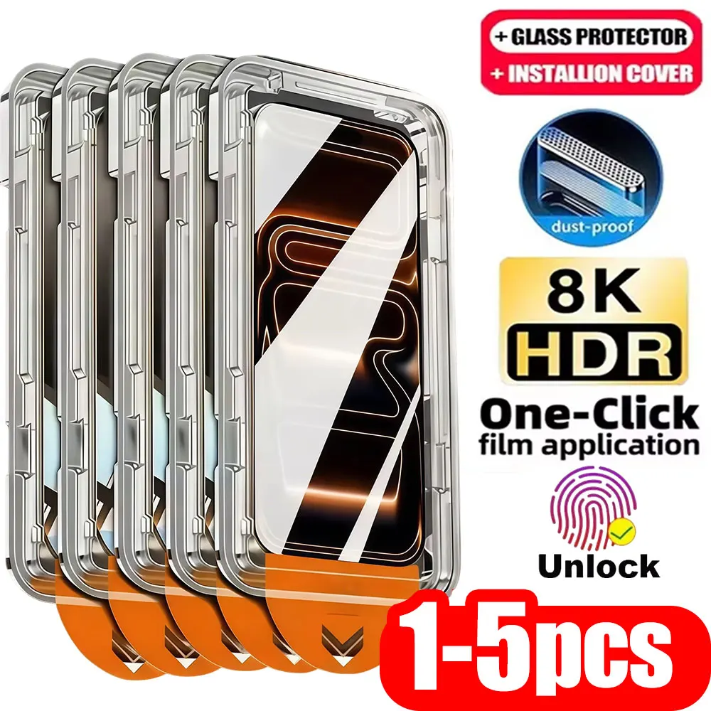 1-5PCS Easy Install Unlock Screen Protector For Samsung Galaxy A56 5G A55 A54 A53 A52 A52s A36 A35 A26 A16 Tempered Glass Film
1-5PCS Easy Install Unlock Screen Protector For Samsung Galaxy A56 5G A55 A54 A53 A52 A52s A36 A35 A26 A16 Tempered Glass Film