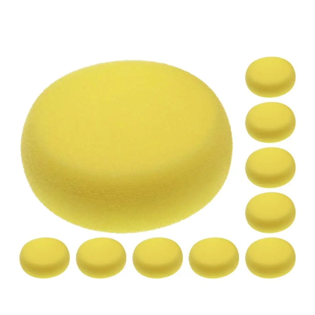 10 Pcs Sponge Drawing Brush Kids Paint Brushes Yellow DIY Finger Kit Easy Restore Round Design Versatile Application
10 Pcs Sponge Drawing Brush Kids Paint Brushes Yellow DIY Finger Kit Easy Restore Round Design Versatile Application