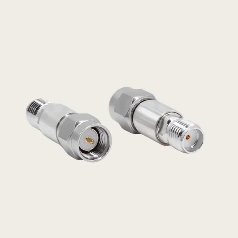 Аттенюатор SMA (вилка-розетка) фиксированный, 2W6G, 1-40 дБ, с шагом 1 дБ, прецизионный радиочастотный компонент для беспроводной связи
Аттенюатор SMA (вилка-розетка) фиксированный, 2W6G, 1-40 дБ, с шагом 1 дБ, прецизионный радиочастотный компонент для беспроводной связи