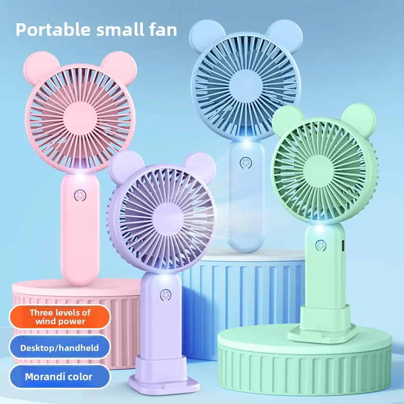 New Mini Handheld Cartoon Fan USB Rechargeable 3 Speed Portable Desktop Fan
New Mini Handheld Cartoon Fan USB Rechargeable 3 Speed Portable Desktop Fan