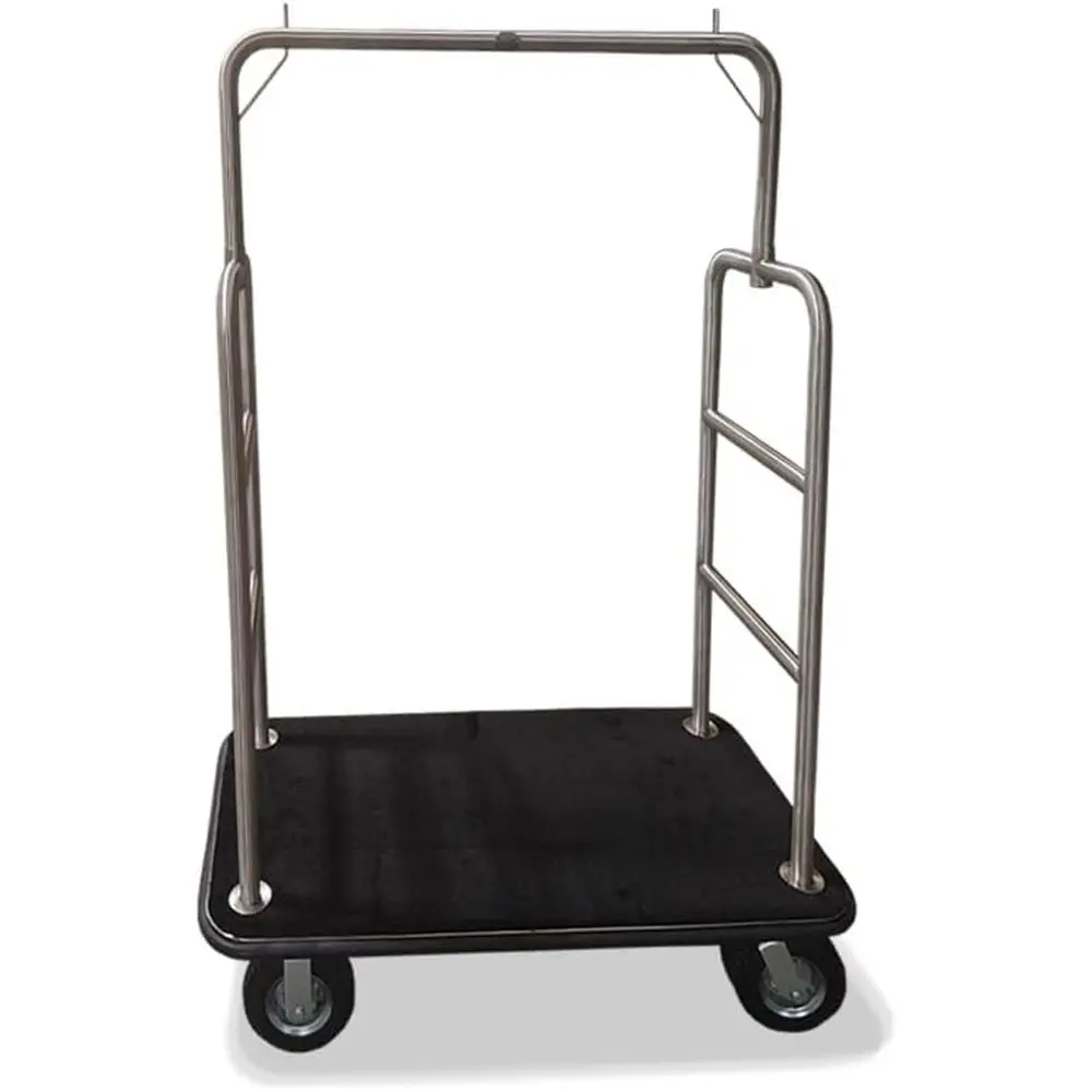 Stainless Steel Hotel Large Cart with Man Cart Trolley Service
Stainless Steel Hotel Large Cart with Man Cart Trolley Service