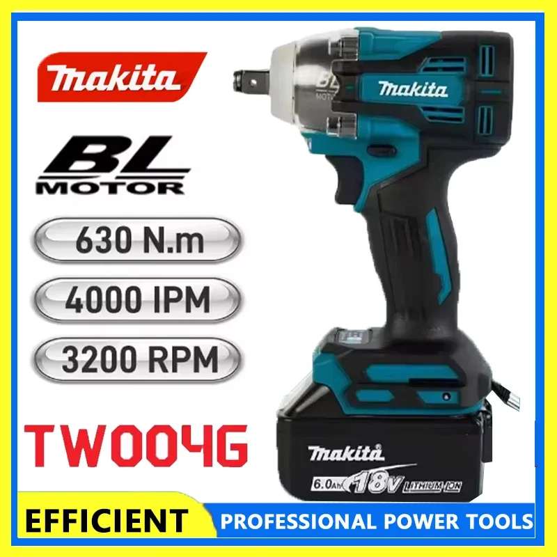 Makita TW004G 630N.m Бесщеточная отвертка Аккумуляторная электрическая отвертка Перезаряжаемая дрель-шуруповерт для батареи 18 В
Makita TW004G 630N.m Бесщеточная отвертка Аккумуляторная электрическая отвертка Перезаряжаемая дрель-шуруповерт для батареи 18 В