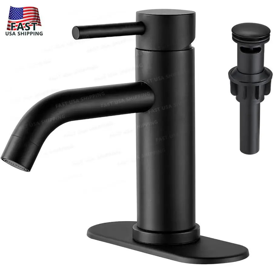 Black Bathroom Faucets Single Hole Bathroom Sink Faucet Modern Single Handle Mixer Tap Washbasin Faucet Vanity Sink Faucet 1 Ho
Black Bathroom Faucets Single Hole Bathroom Sink Faucet Modern Single Handle Mixer Tap Washbasin Faucet Vanity Sink Faucet 1 Ho