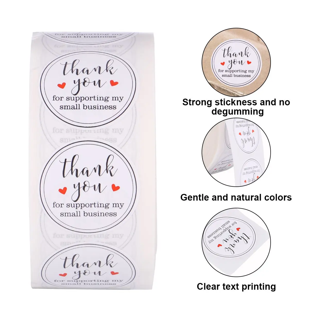 Thank You Stickers Round Package Label for Containers Sealing Labels Baking Packing Packaging Decoration Small Business
Thank You Stickers Round Package Label for Containers Sealing Labels Baking Packing Packaging Decoration Small Business