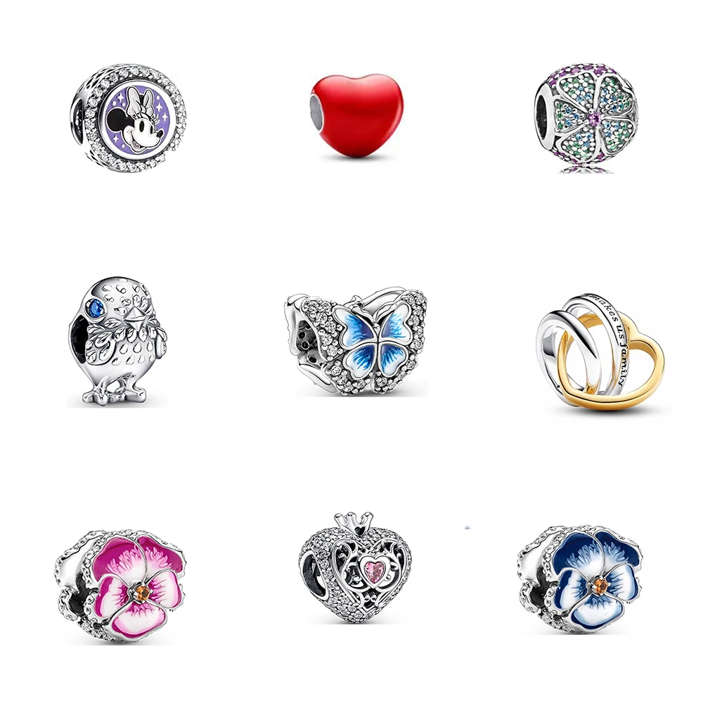 Новые трехцветные фиолетовые бусины: конверт, гусеница, панда, бабочка, корона
Новые трехцветные фиолетовые бусины: конверт, гусеница, панда, бабочка, корона