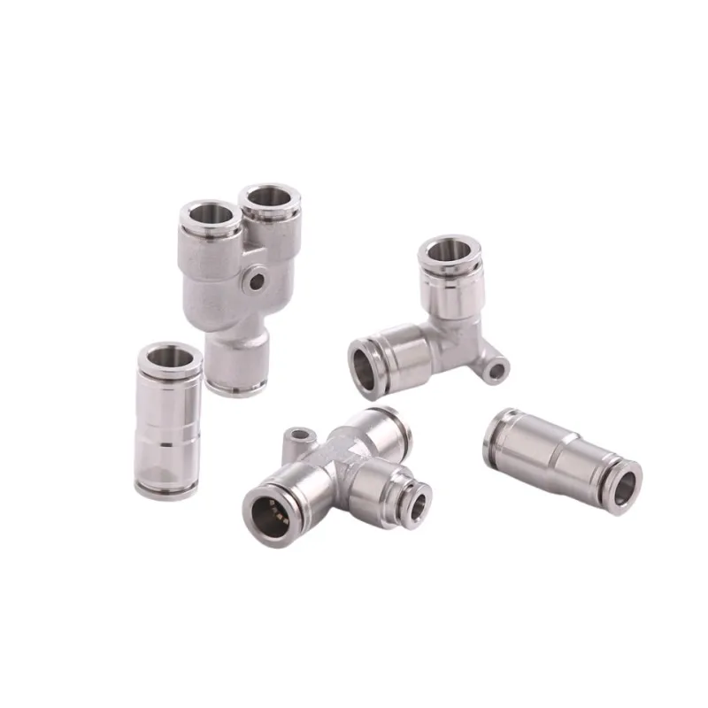 1Pcs PU PY PE 304 Stainless Steel Metal Pneumatic Quick Coupling 4 6 8 10 12 14 16mm Push in Air Hose Connector PU4 PE6 PY8 PE16
1Pcs PU PY PE 304 Stainless Steel Metal Pneumatic Quick Coupling 4 6 8 10 12 14 16mm Push in Air Hose Connector PU4 PE6 PY8 PE16