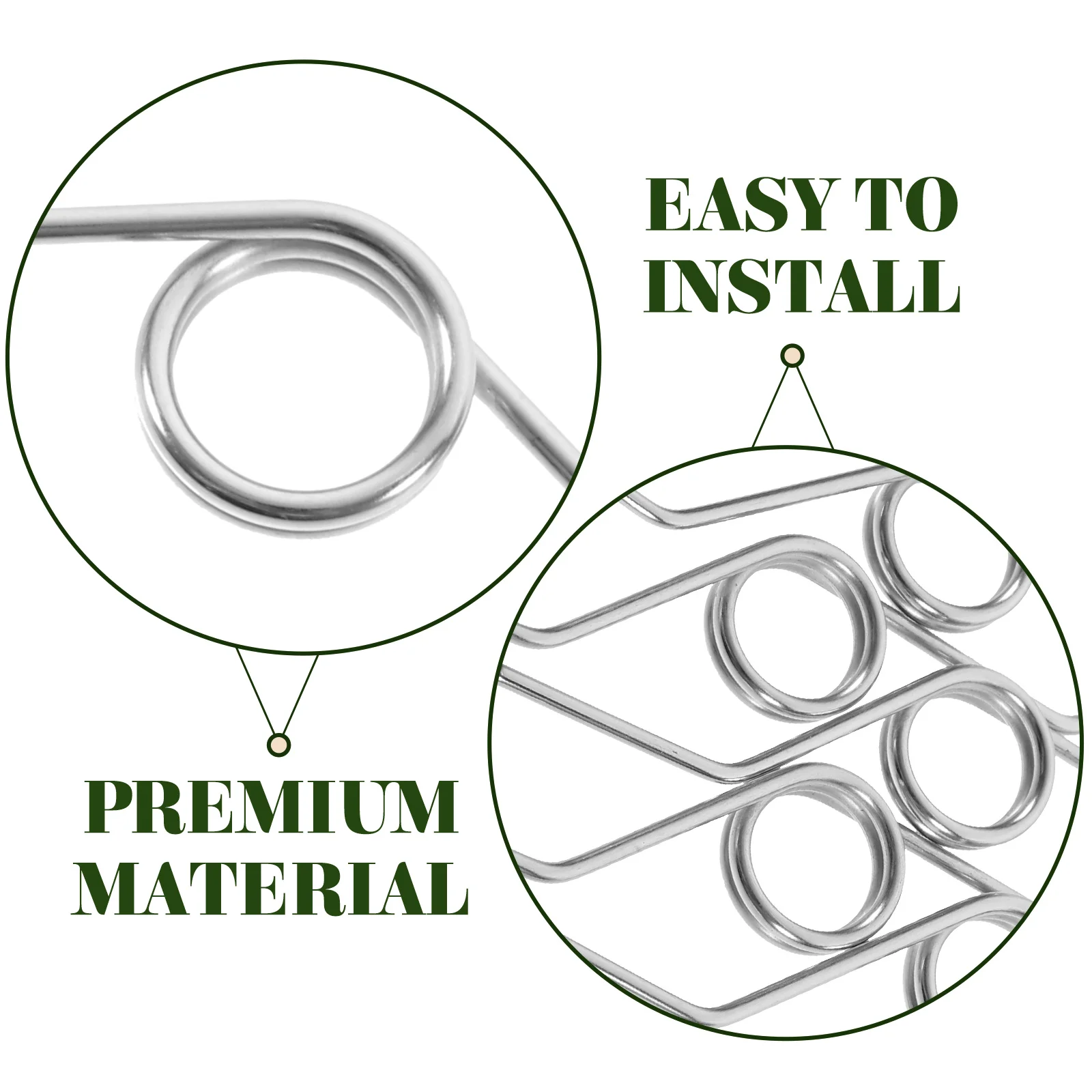 10pcs Pruner Replacement Springs V Shape Compression Trimming Scissors Spring For Gardening Tools Parts Branch Handheld Pruners 
10pcs Pruner Replacement Springs V Shape Compression Trimming Scissors Spring For Gardening Tools Parts Branch Handheld Pruners