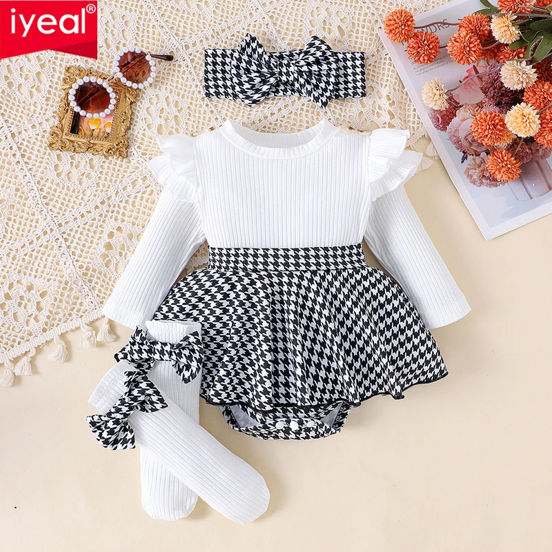 IYEAL Newborn Plaid Tutu Dresses Bodysuit 2025 Baby Girls Dress With Headwear Clothes Sets Christmas baby clothes
IYEAL Newborn Plaid Tutu Dresses Bodysuit 2025 Baby Girls Dress With Headwear Clothes Sets Christmas baby clothes
