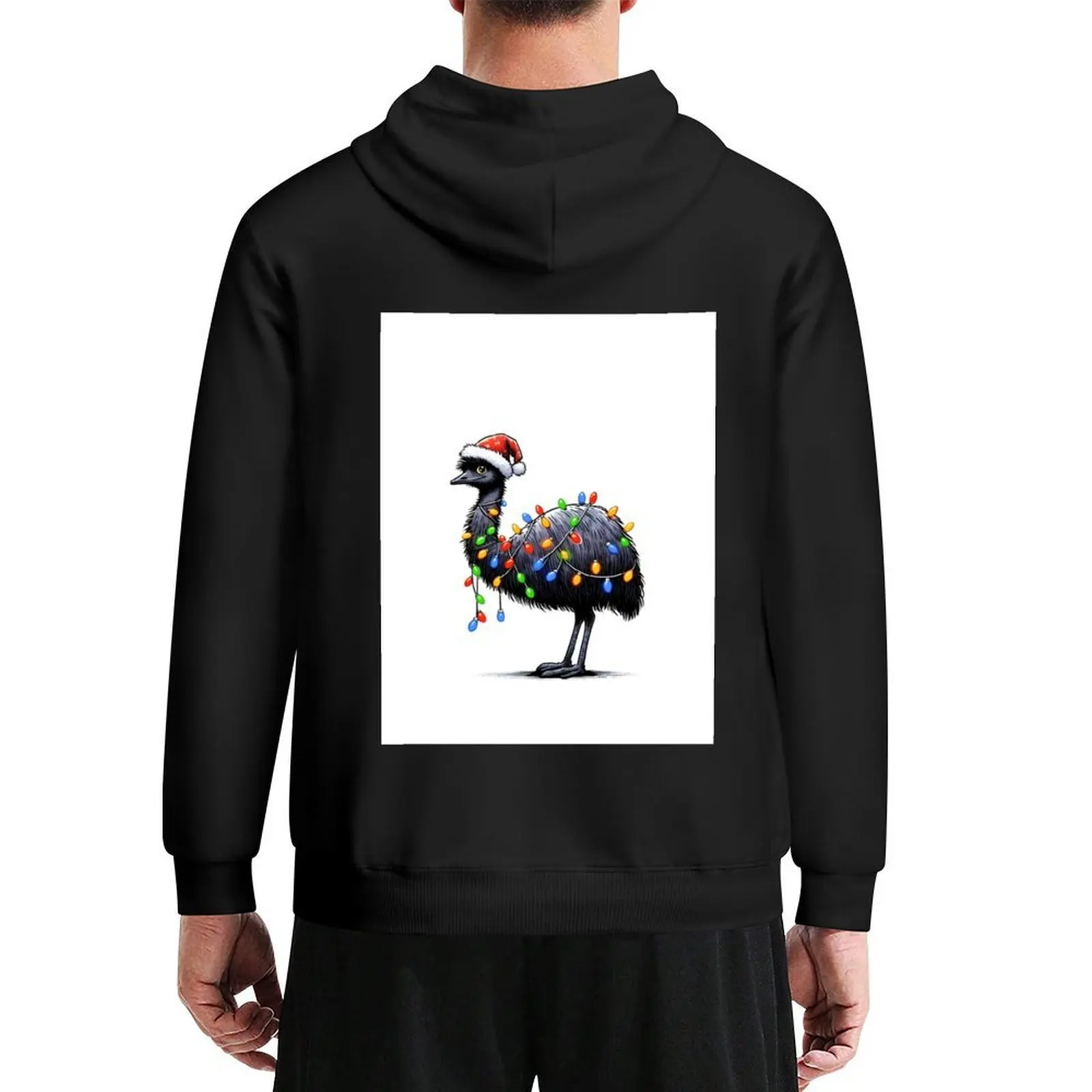 Cute Santa Emu Tangled Up In Christmas Tree Lights Hoodie autumn jacket men men's autumn clothes winter clothes autumn hoodie
Cute Santa Emu Tangled Up In Christmas Tree Lights Hoodie autumn jacket men men's autumn clothes winter clothes autumn hoodie