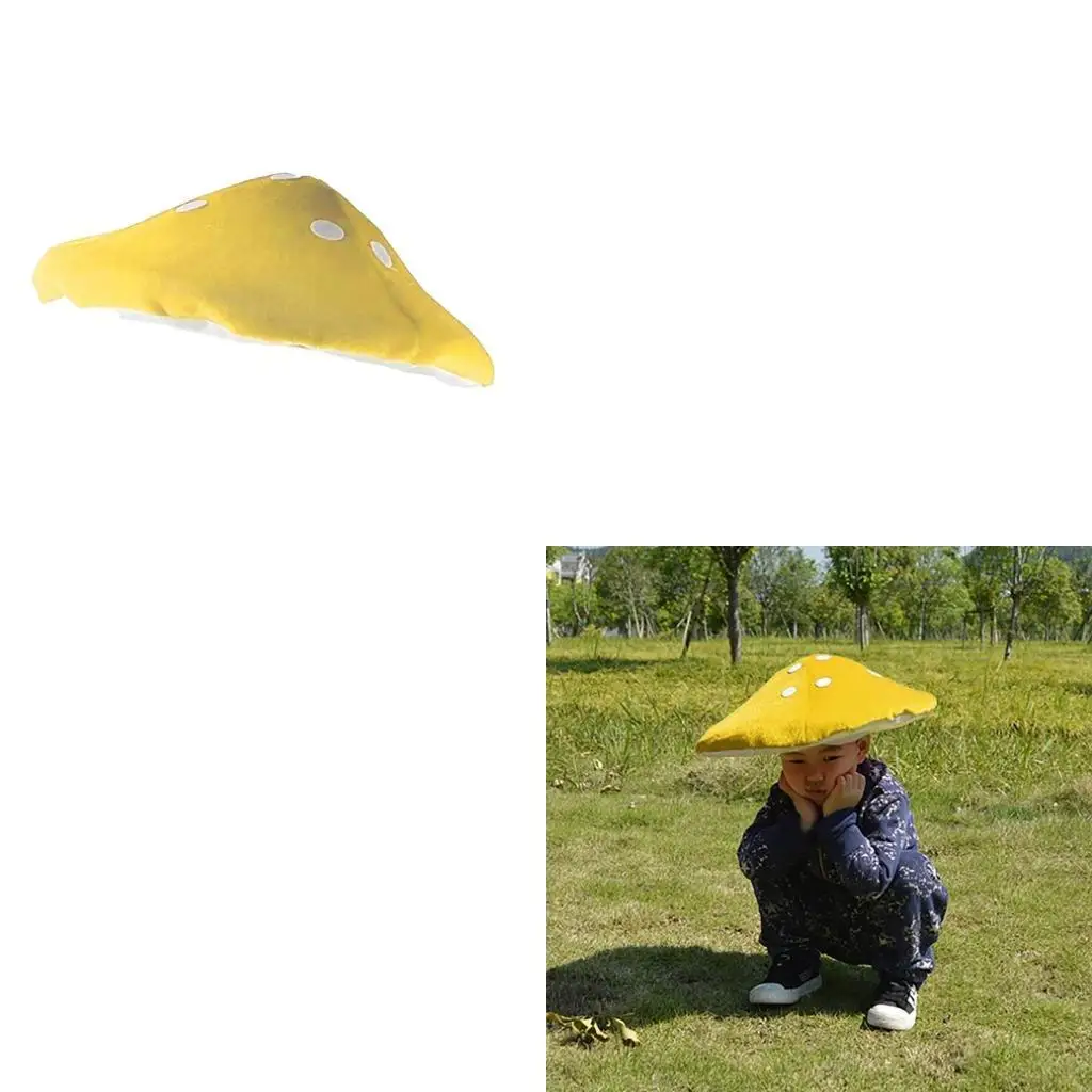 652F Novelty Mushroom Hat Plush Headgear Festival Accessory Hat for Kids Adults
652F Novelty Mushroom Hat Plush Headgear Festival Accessory Hat for Kids Adults