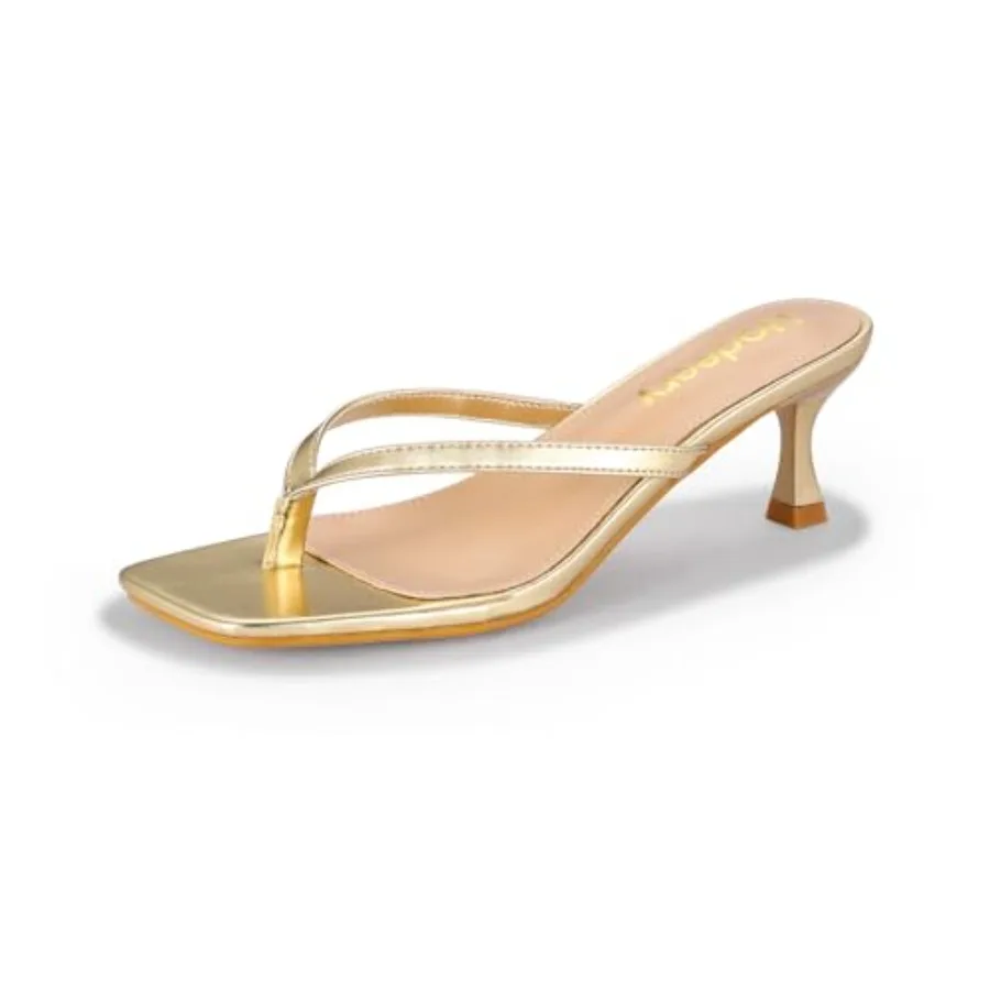 Women's Kitten Heels Thong Sandals Open Square Toe Flip Flop Low Heels 2.5 Inch Slip On Sexy Women Dressy Slide Shoes for Casua
Women's Kitten Heels Thong Sandals Open Square Toe Flip Flop Low Heels 2.5 Inch Slip On Sexy Women Dressy Slide Shoes for Casua