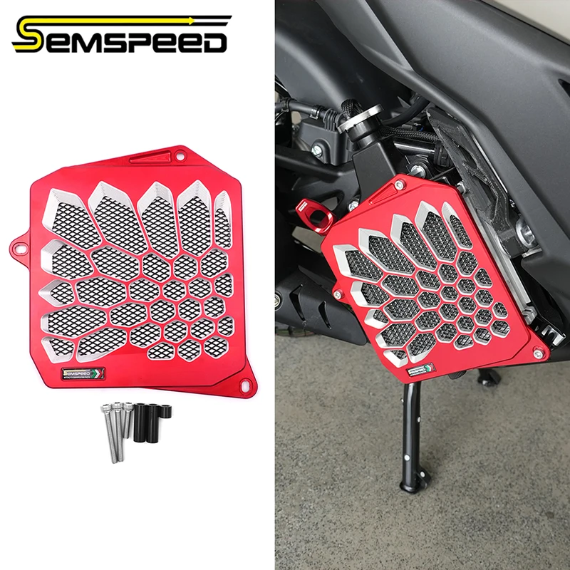 SEMSPEED CNC Aluminum Motorcycle Radiator Grille Guard For Zontes 150X Motorcycle Accessories
SEMSPEED CNC Aluminum Motorcycle Radiator Grille Guard For Zontes 150X Motorcycle Accessories
